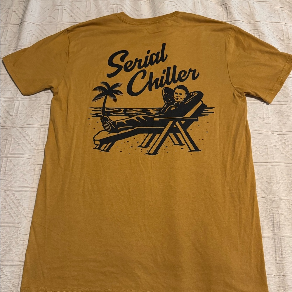 Serial Chiller Mustard T-Shirt